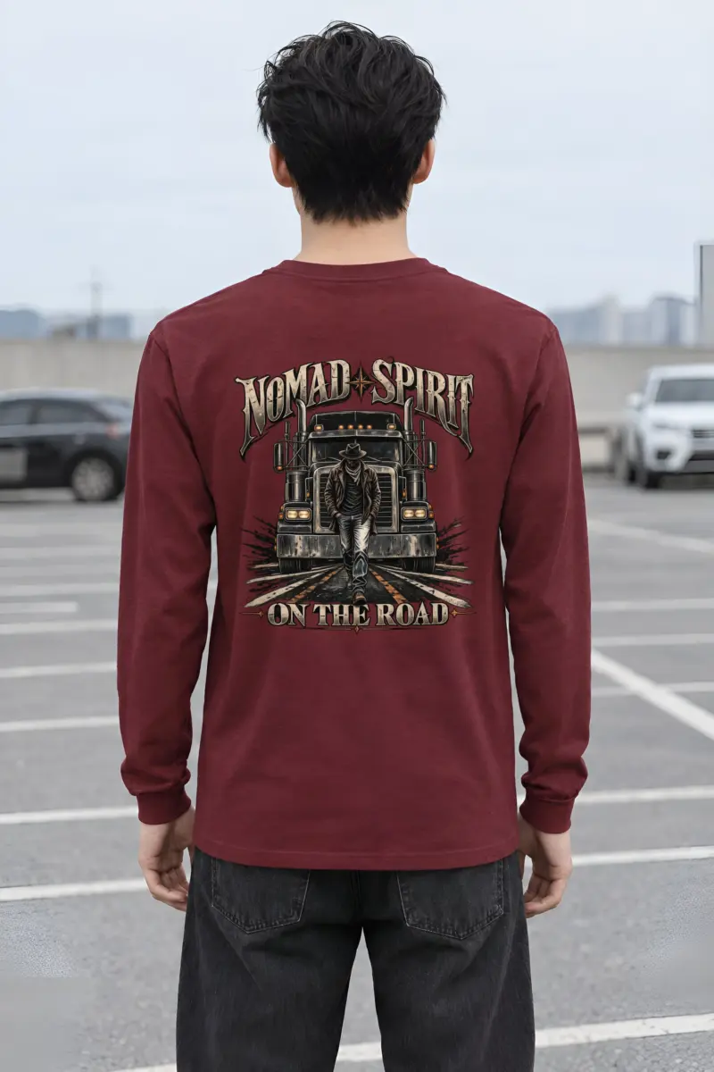 "Roadside Drifter" Unisex Longsleeve T-shirt