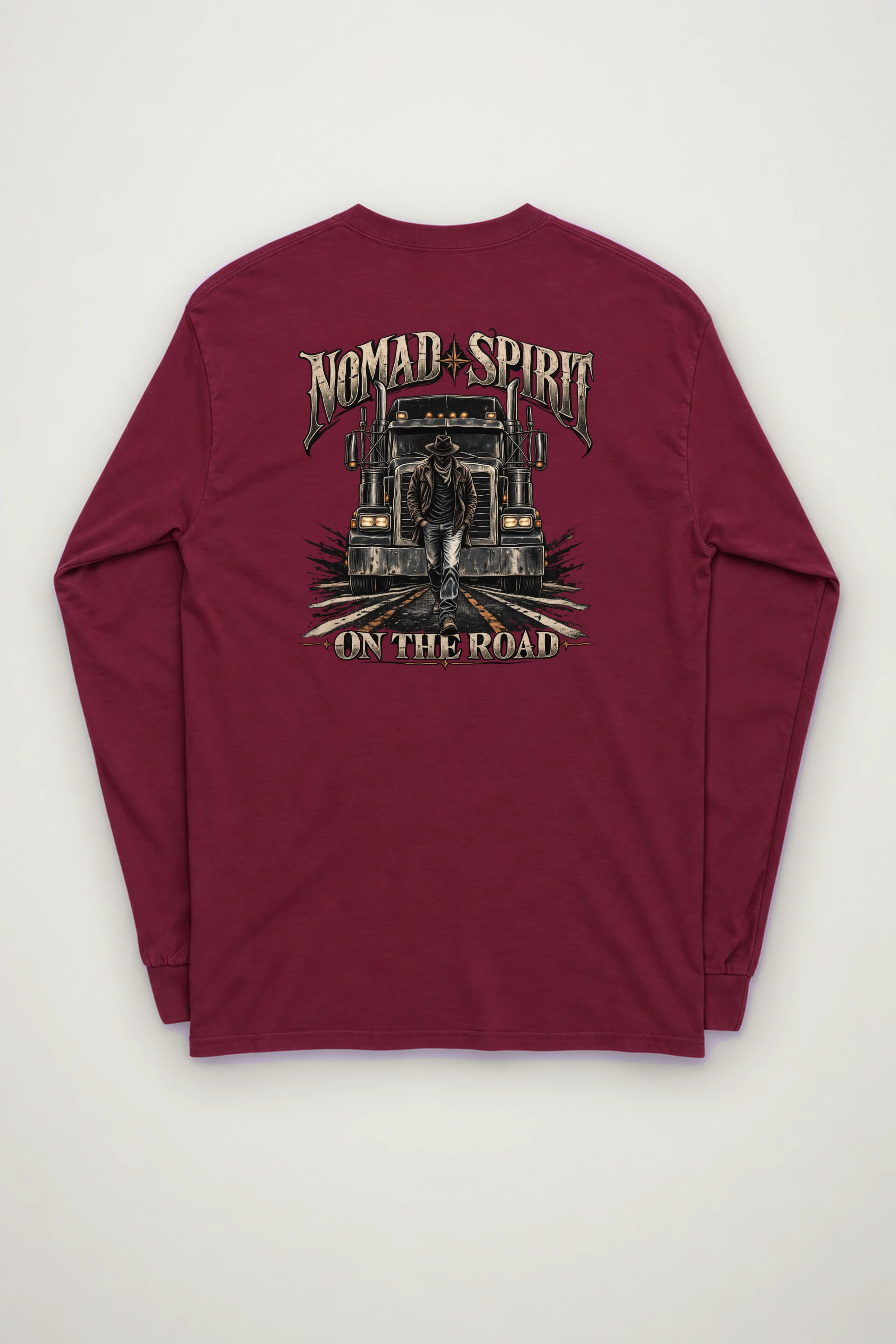 "Roadside Drifter" Unisex Longsleeve T-shirt
