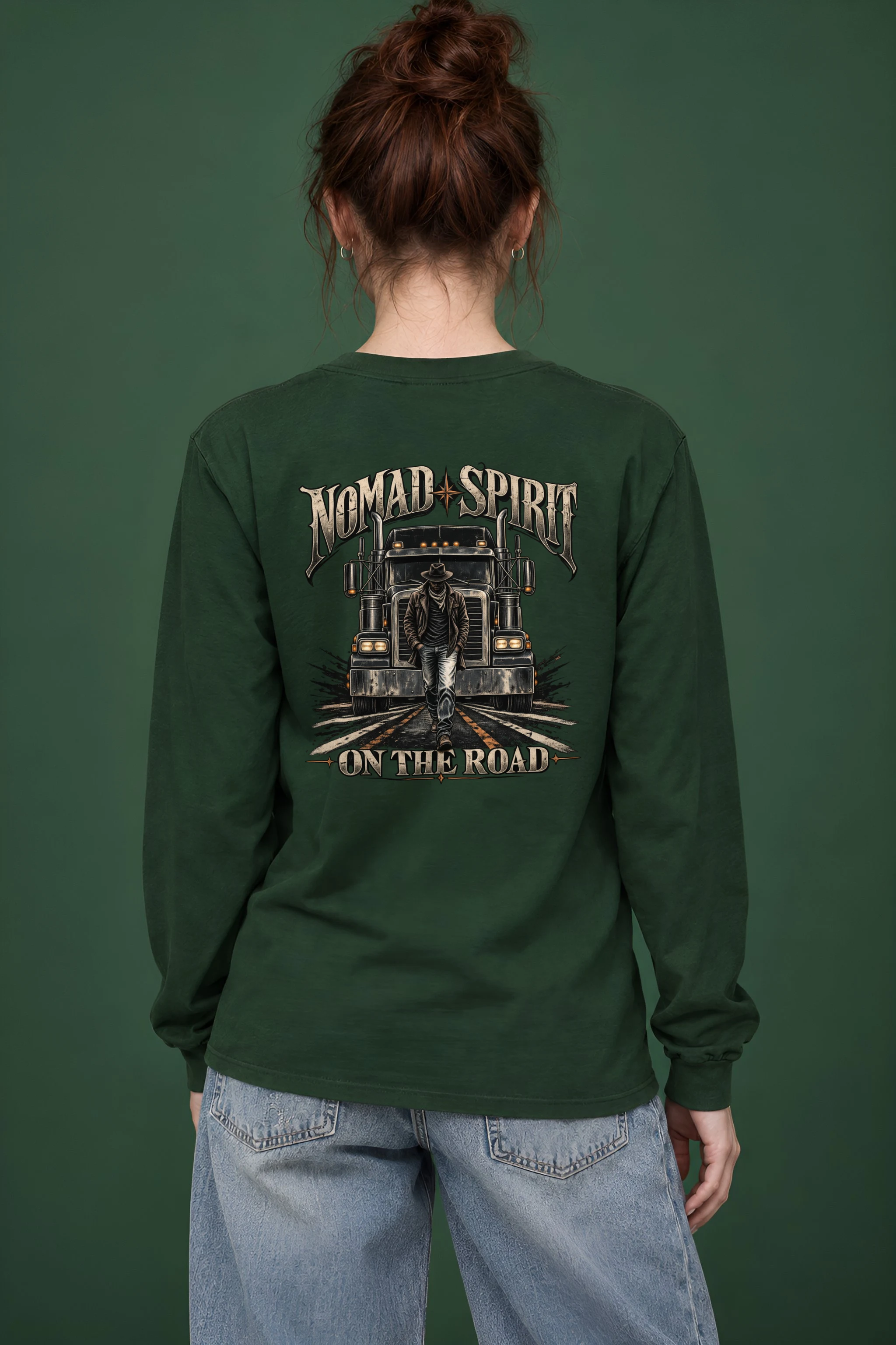 "Roadside Drifter" Unisex Longsleeve T-shirt