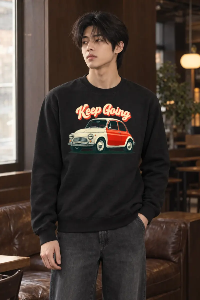 "Roadside Resolve" Heavy Blend Unisex Crewneck Sweatshirt | Gildan 18000