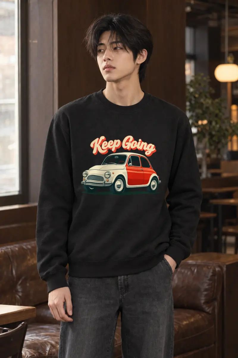 "Roadside Resolve" Heavy Blend Unisex Crewneck Sweatshirt