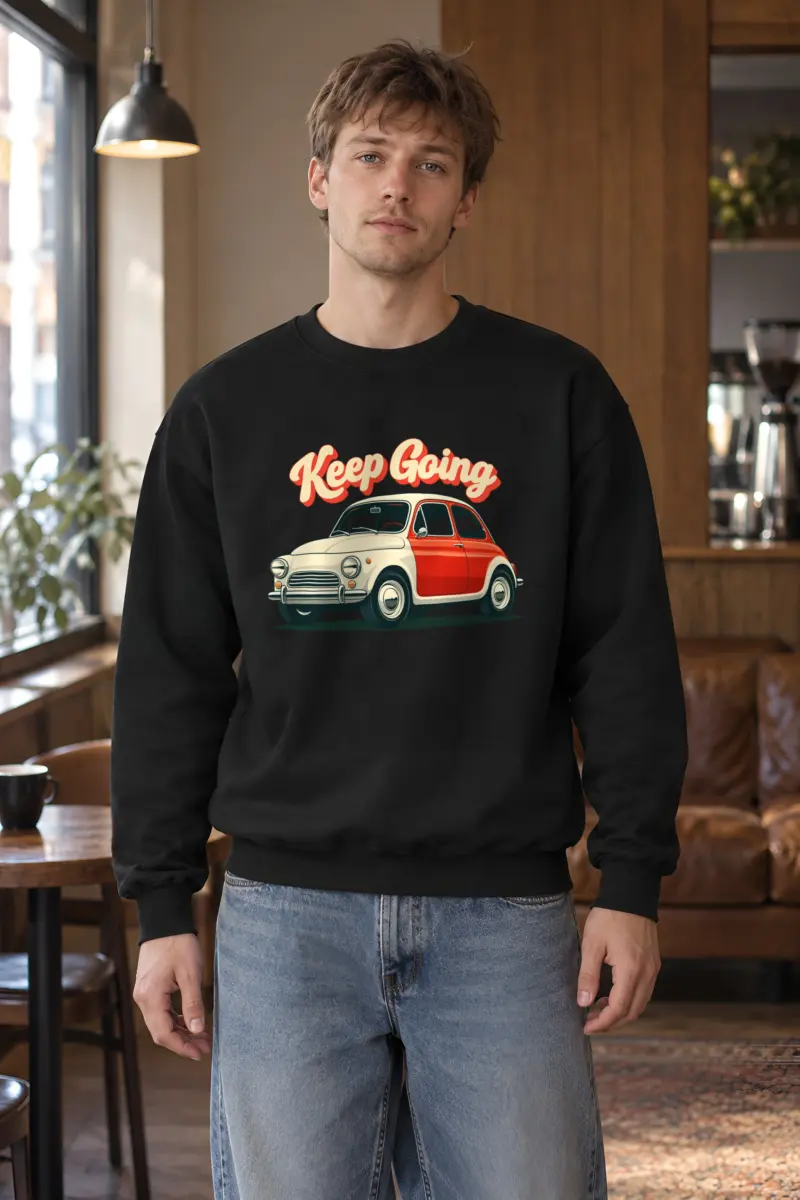 "Roadside Resolve" Heavy Blend Unisex Crewneck Sweatshirt