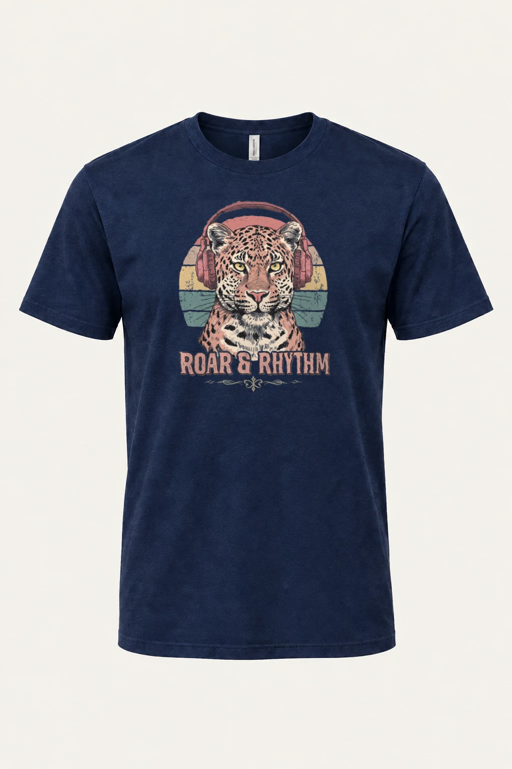 "Roar & Rhythm" Heavyweight Unisex Crewneck T-shirt | Gildan 5000
