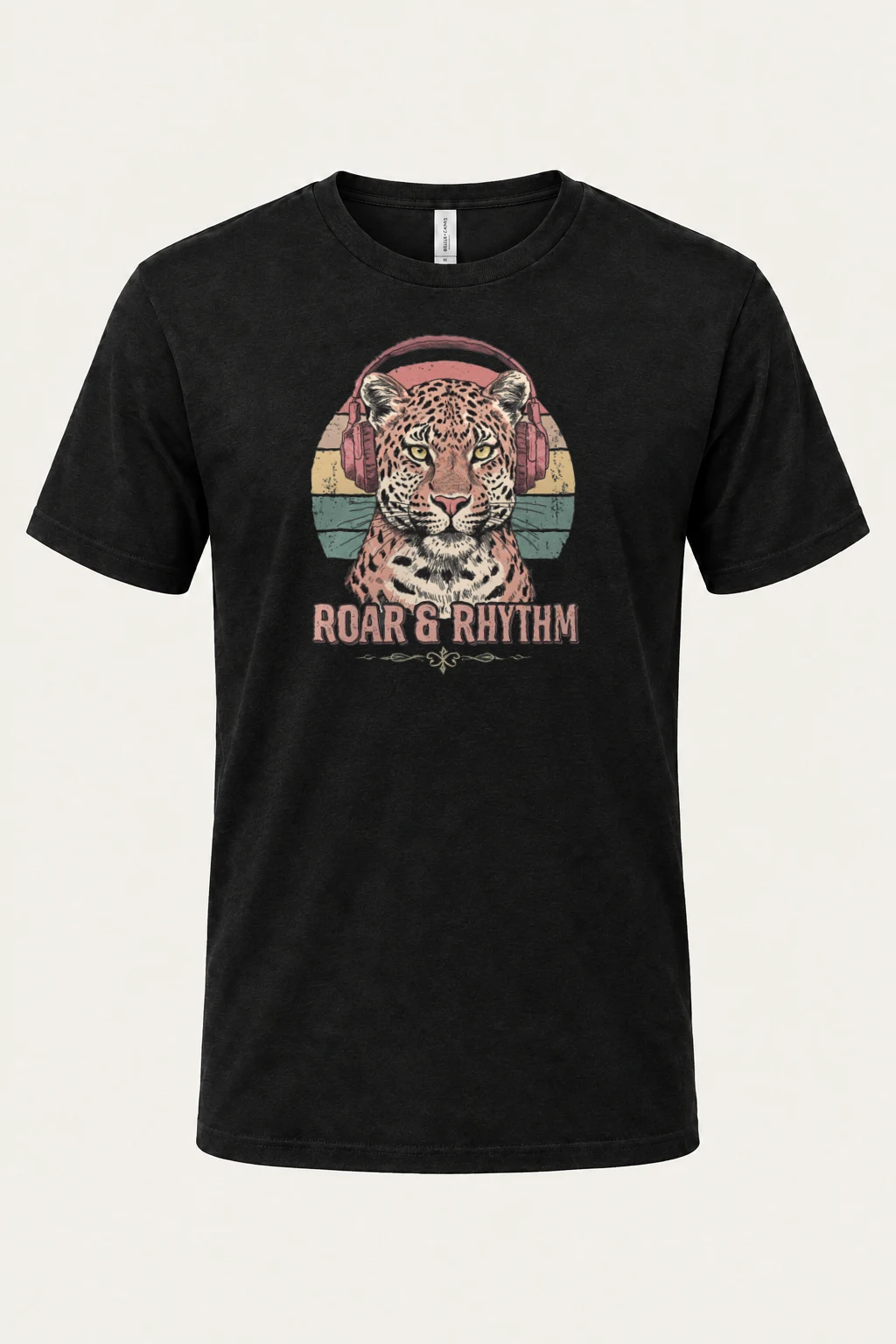 "Roar & Rhythm" Heavyweight Unisex Crewneck T-shirt | Gildan 5000