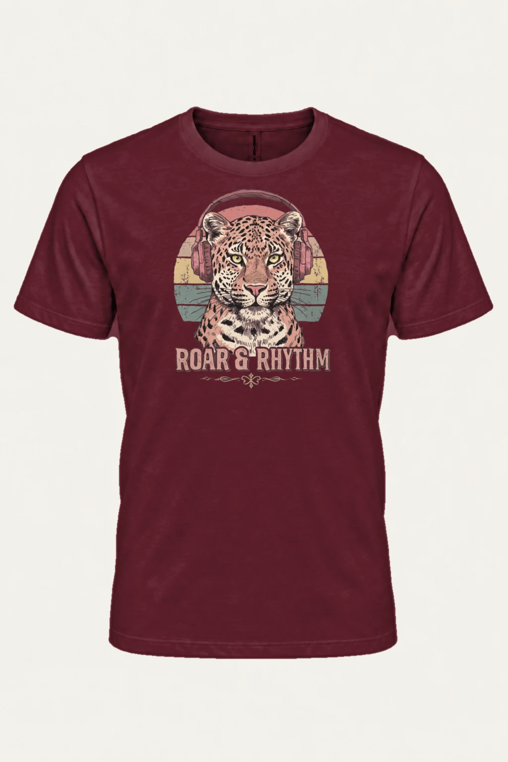 "Roar & Rhythm" Heavyweight Unisex Crewneck T-shirt | Gildan 5000