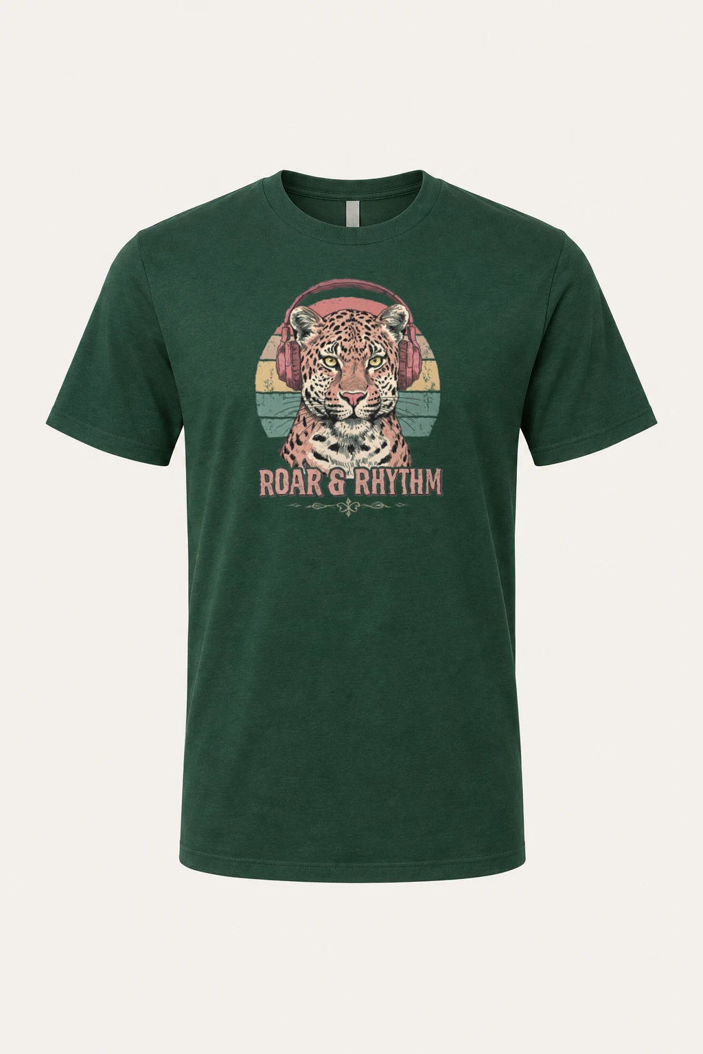 "Roar & Rhythm" Heavyweight Unisex Crewneck T-shirt | Gildan 5000
