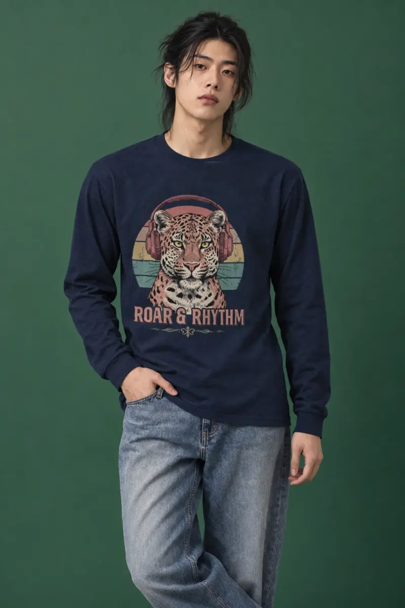"Roar & Rhythm" Unisex Longsleeve T-shirt