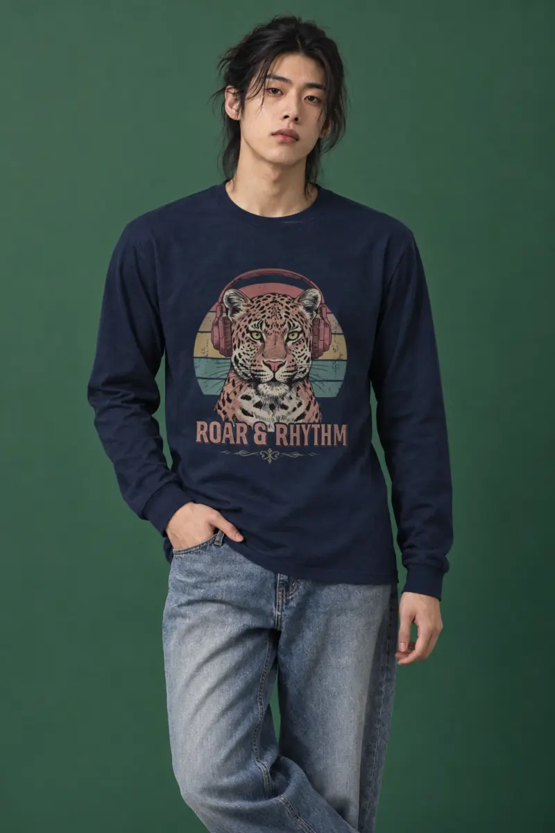 "Roar & Rhythm" Unisex Longsleeve T-shirt