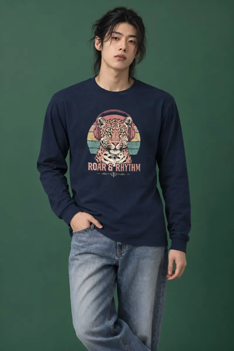 "Roar & Rhythm" Unisex Longsleeve T-shirt