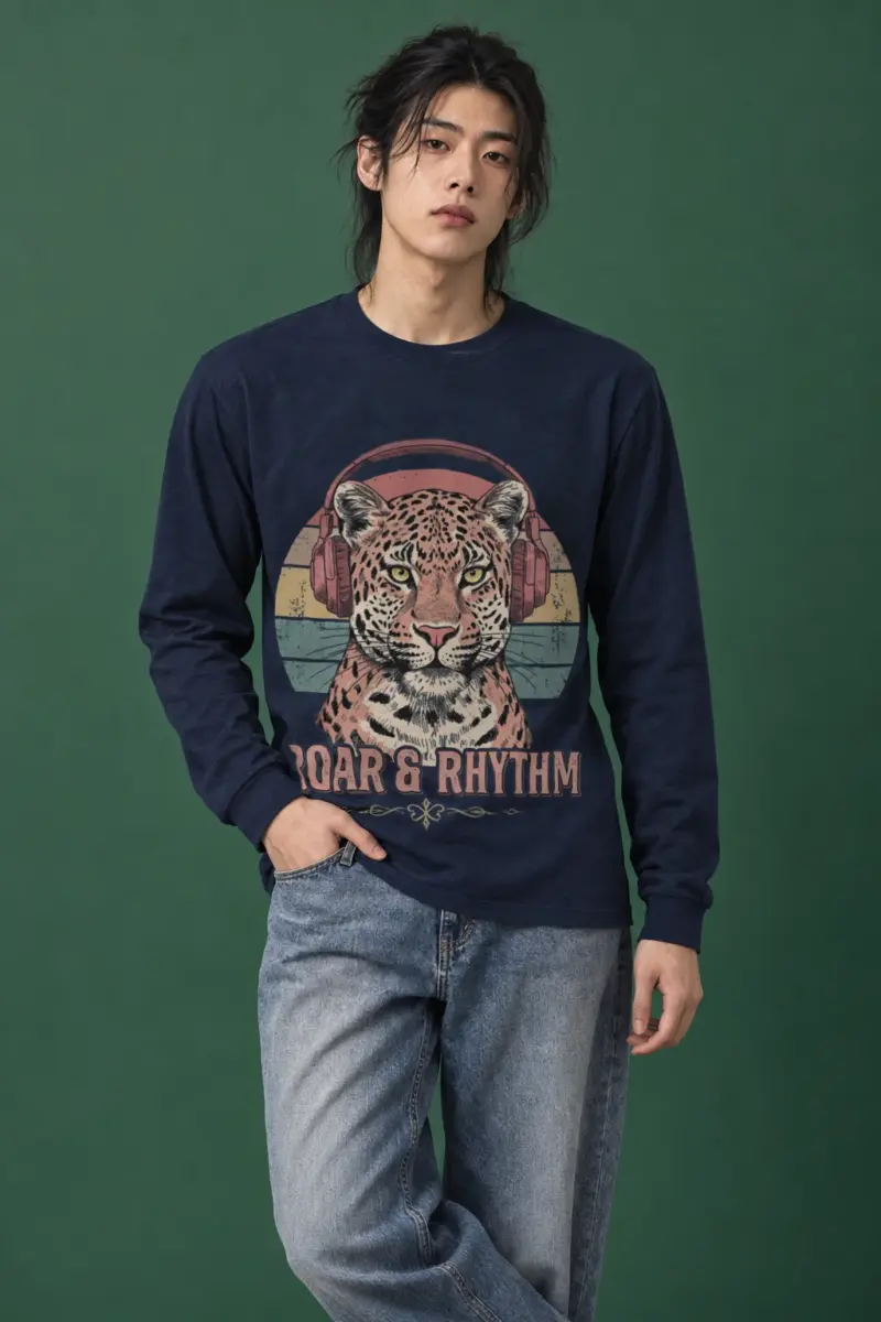 "Roar & Rhythm" Unisex Longsleeve T-shirt