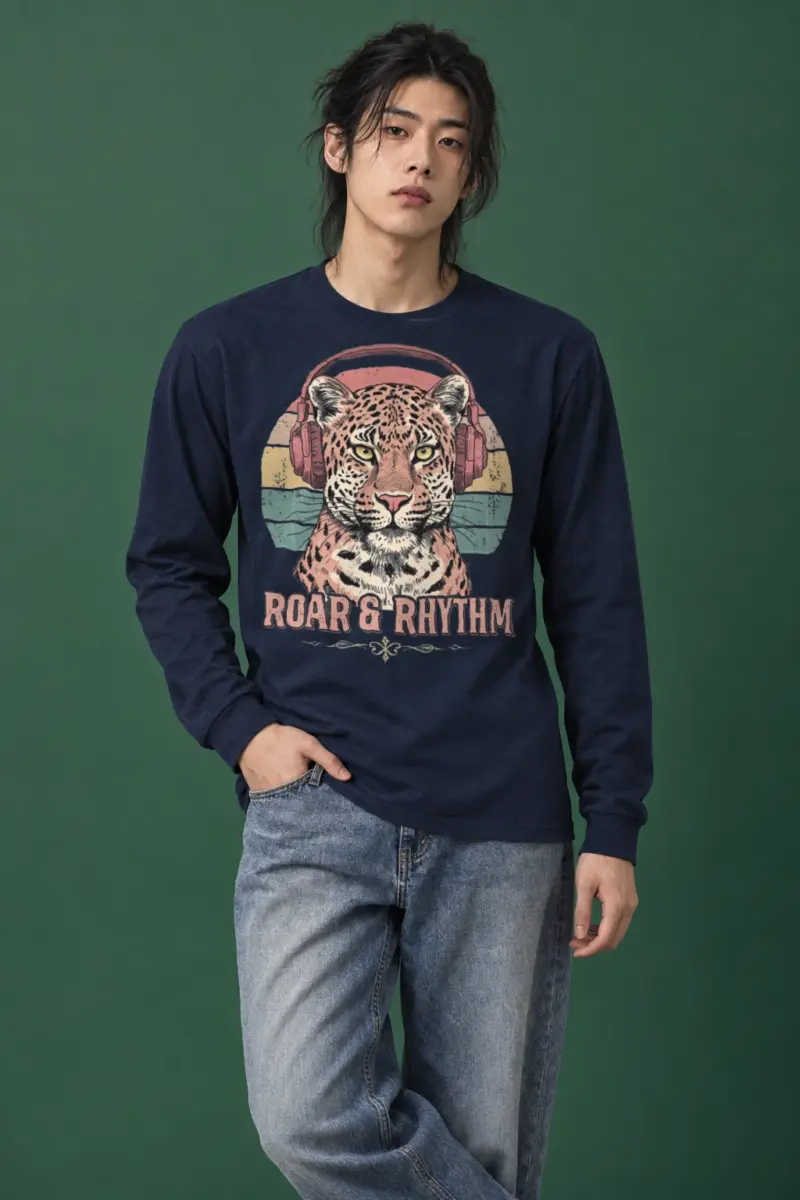 "Roar & Rhythm" Unisex Longsleeve T-shirt