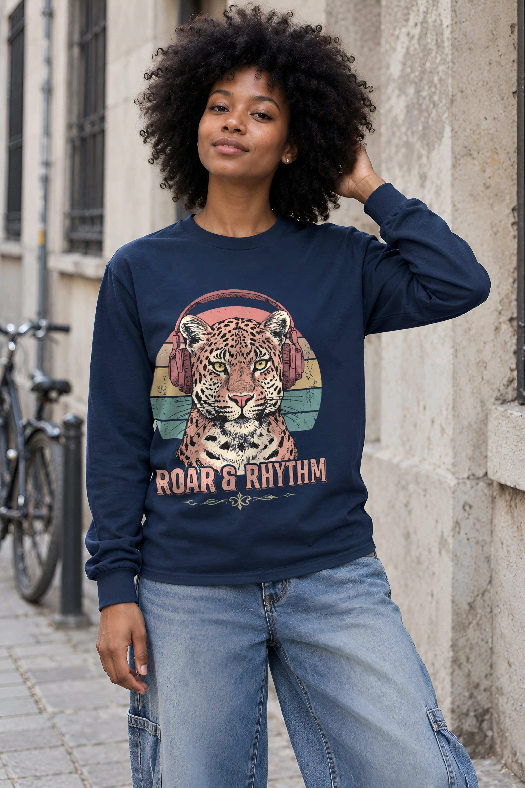 "Roar & Rhythm" Unisex Longsleeve T-shirt