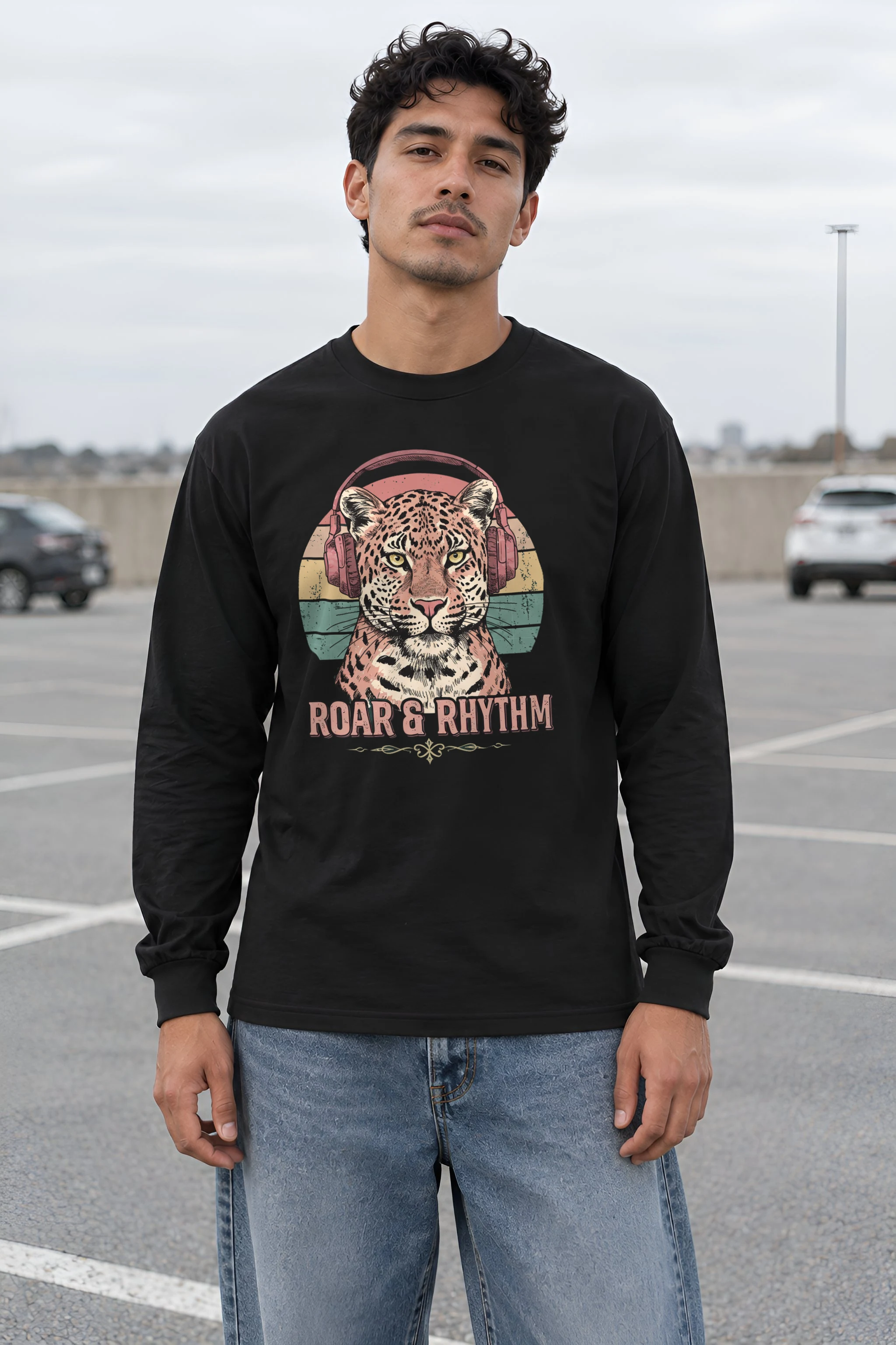 "Roar & Rhythm" Unisex Longsleeve T-shirt