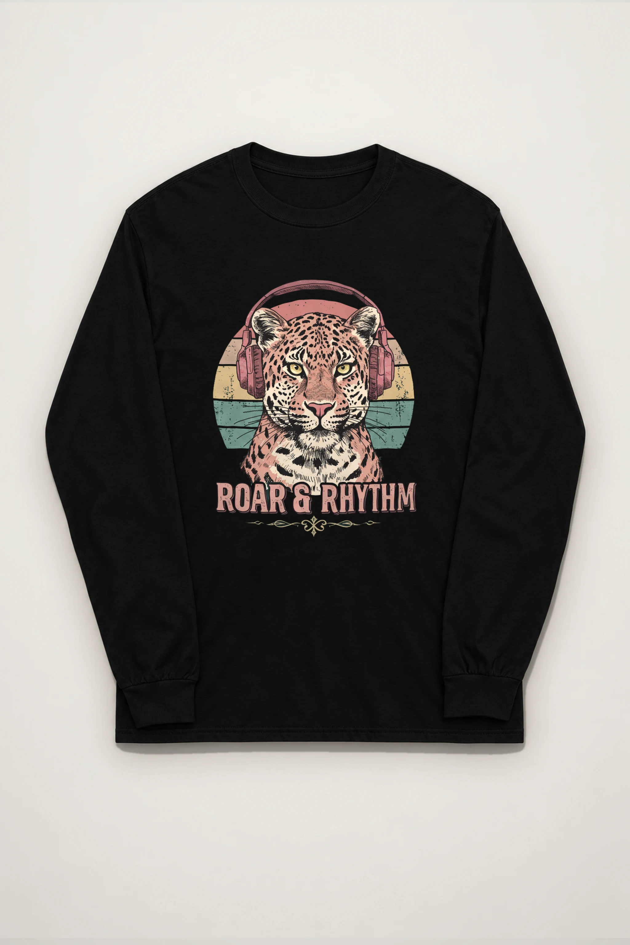 "Roar & Rhythm" Unisex Longsleeve T-shirt