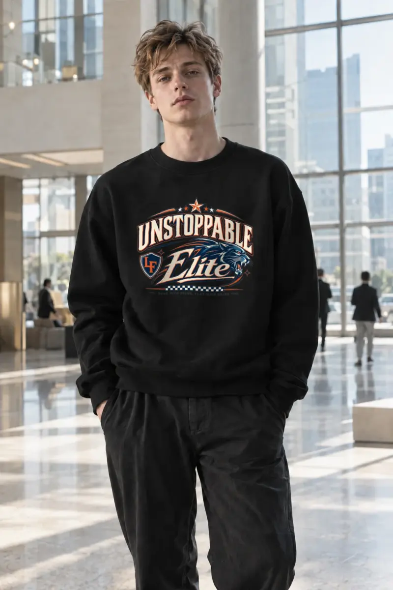 "Roar With Pride" Heavy Blend Unisex Crewneck Sweatshirt | Gildan 18000