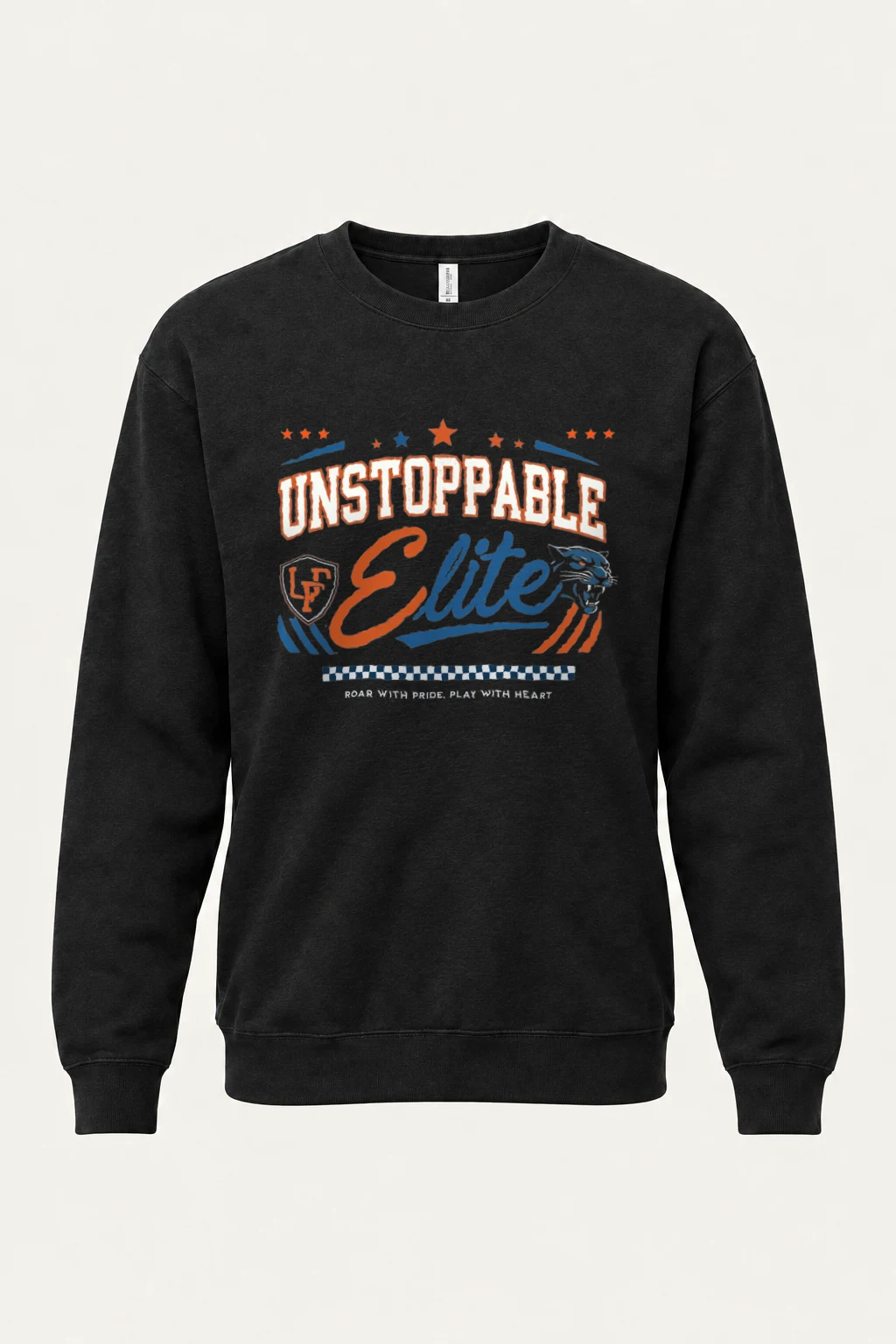 "Roar With Pride" Heavy Blend Unisex Crewneck Sweatshirt | Gildan 18000