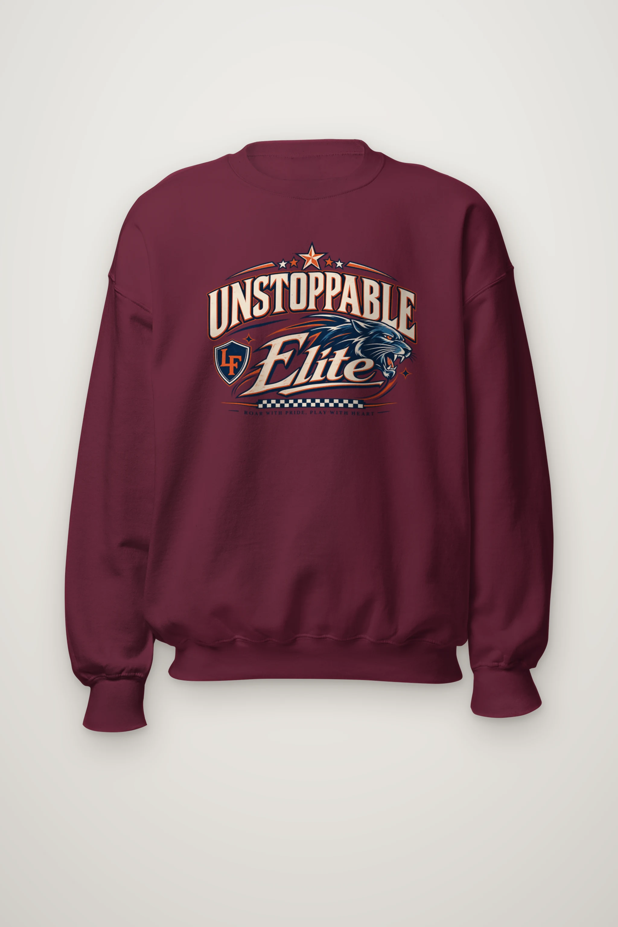 "Roar With Pride" Heavy Blend Unisex Crewneck Sweatshirt