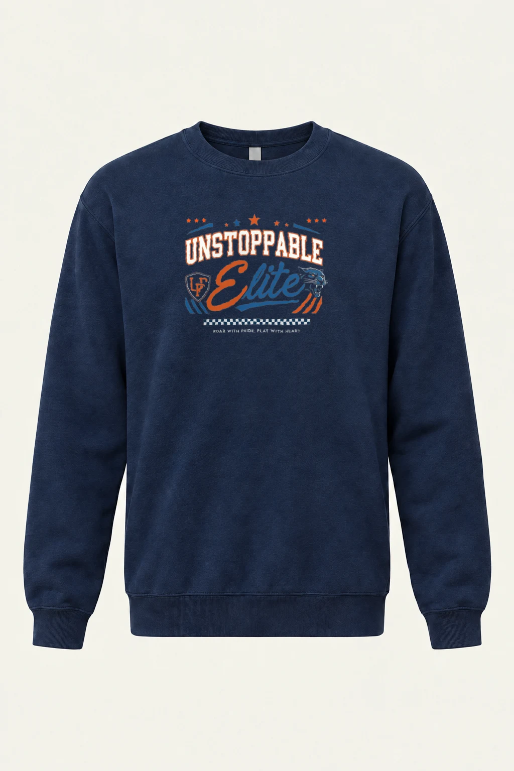 "Roar With Pride" Heavy Blend Unisex Crewneck Sweatshirt | Gildan 18000
