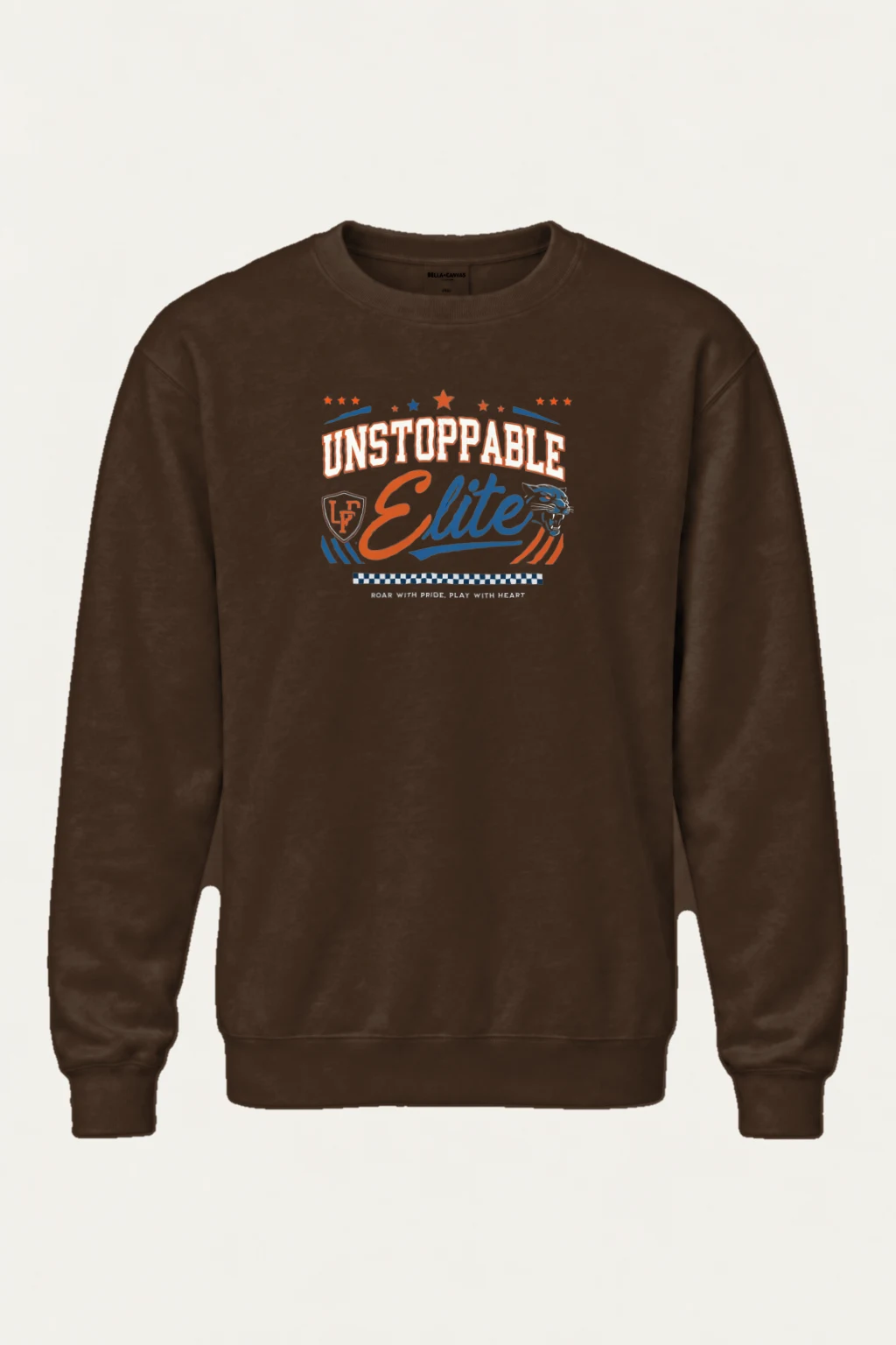 "Roar With Pride" Heavy Blend Unisex Crewneck Sweatshirt | Gildan 18000