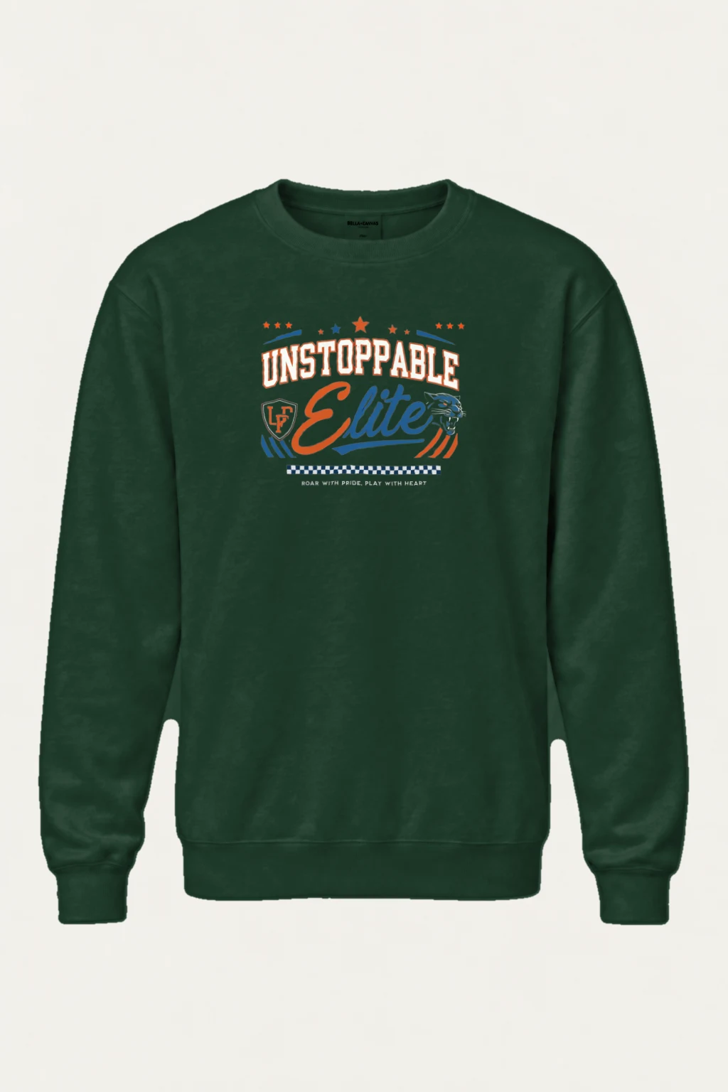 "Roar With Pride" Heavy Blend Unisex Crewneck Sweatshirt | Gildan 18000