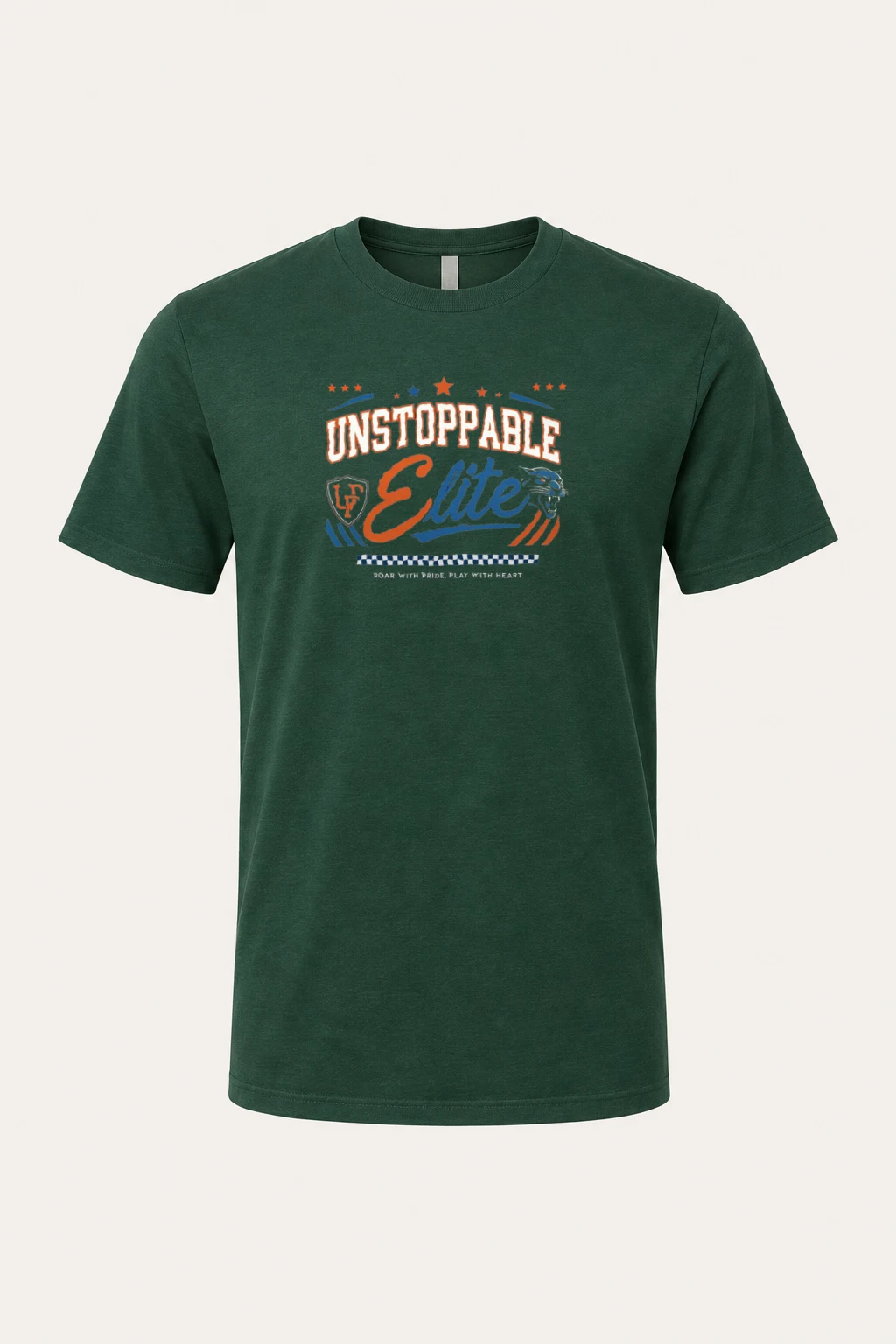 "Roar With Pride" Heavyweight Unisex Crewneck T-shirt | Gildan 5000