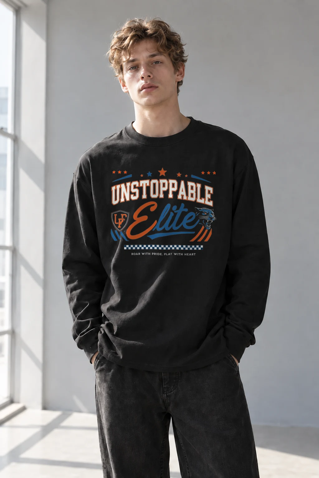 "Roar With Pride" Unisex Longsleeve T-shirt | Gildan 2400