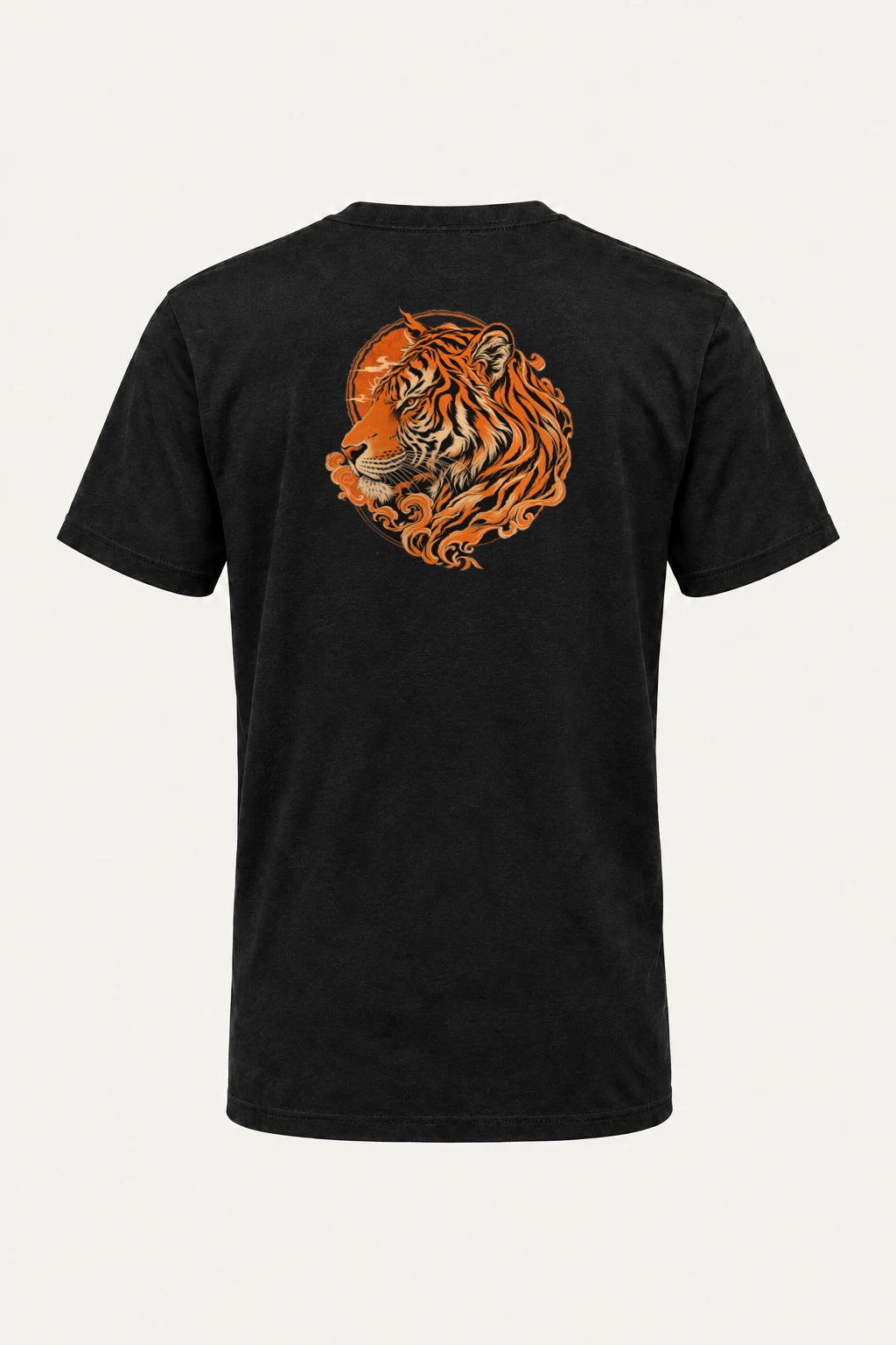 "Roaring Tiger Ink" Heavyweight Unisex Crewneck T-shirt | Gildan 5000