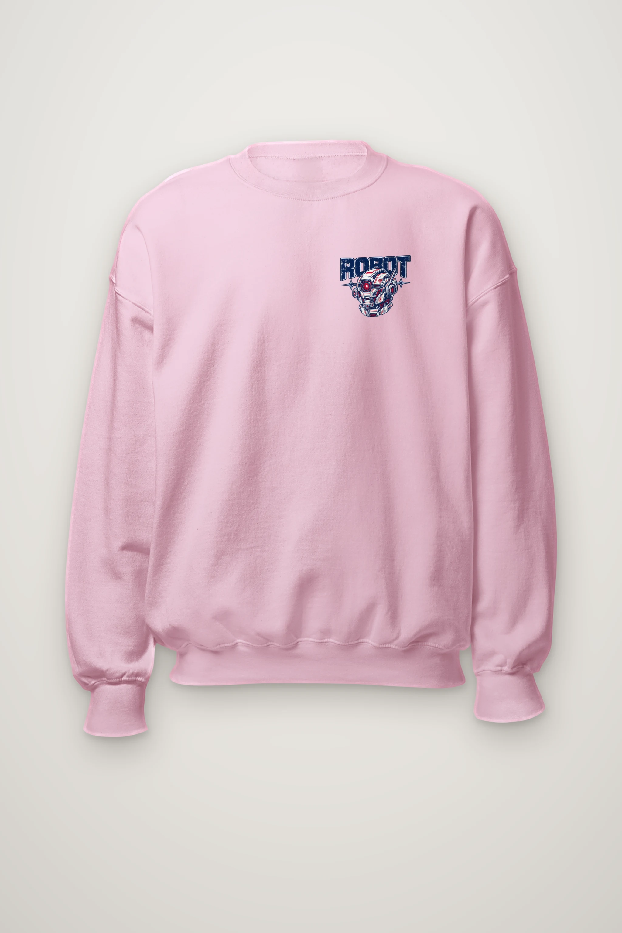 "Robot Anime" Heavy Blend Unisex Crewneck Sweatshirt