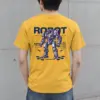 "Robot Anime" Heavyweight Unisex Crewneck T-shirt