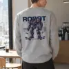 "Robot Anime" Unisex Longsleeve T-shirt | Gildan 2400
