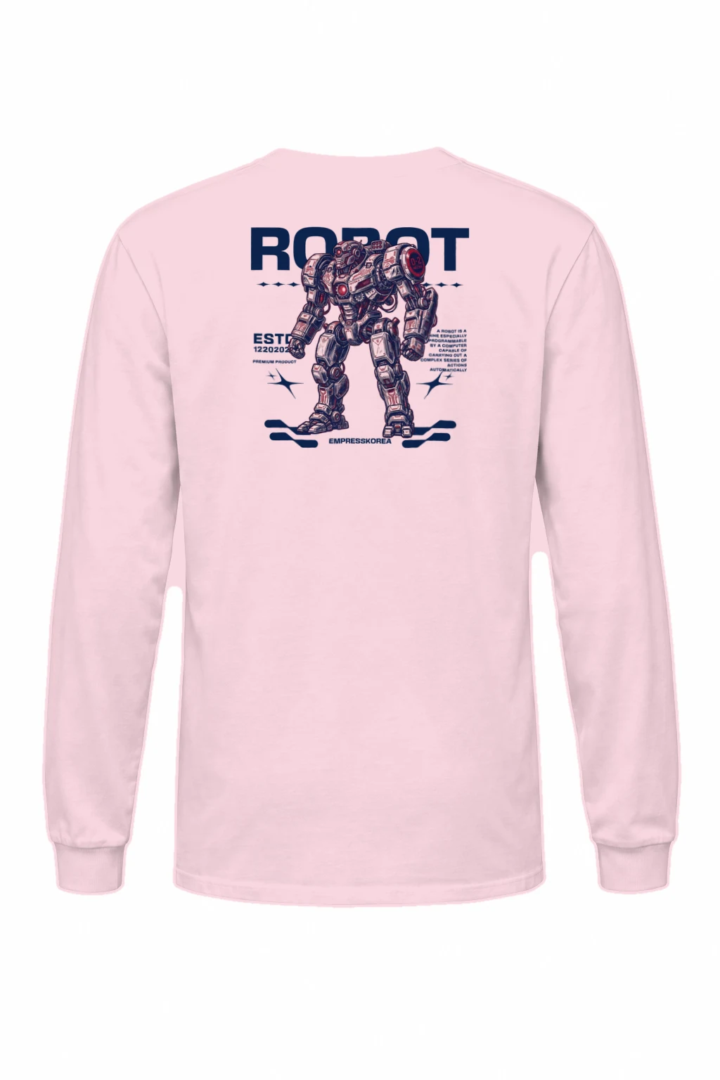 "Robot Anime" Unisex Longsleeve T-shirt | Gildan 2400