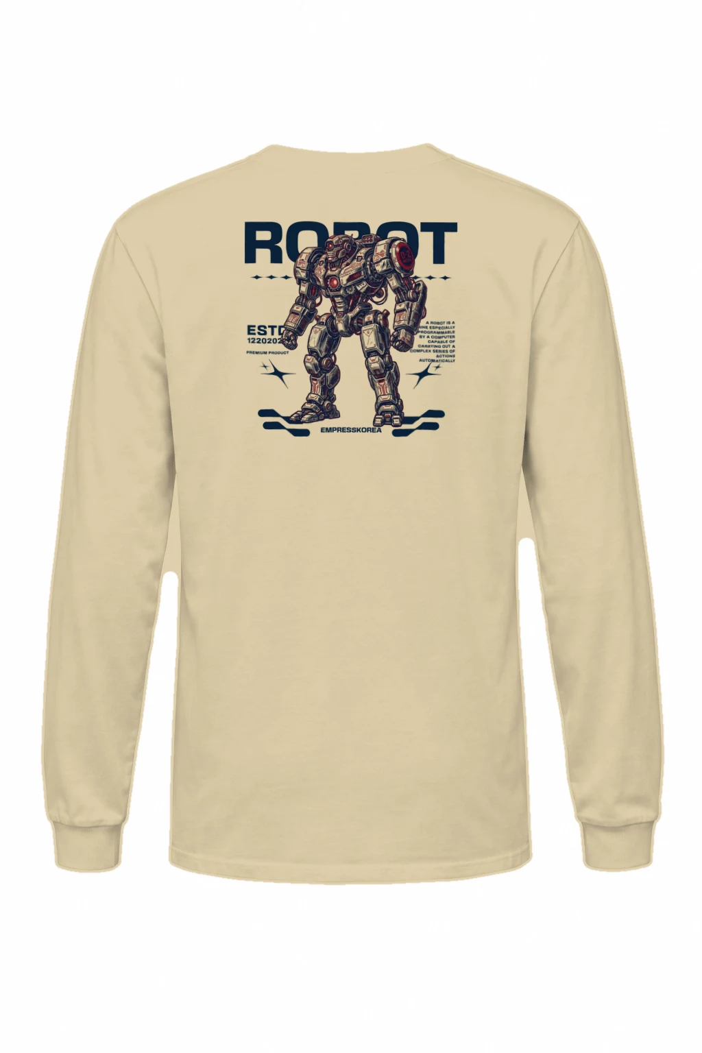 "Robot Anime" Unisex Longsleeve T-shirt | Gildan 2400