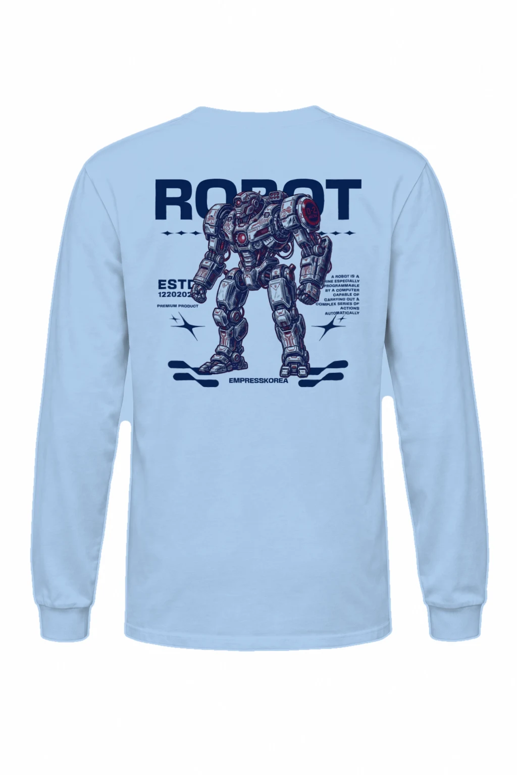 "Robot Anime" Unisex Longsleeve T-shirt | Gildan 2400