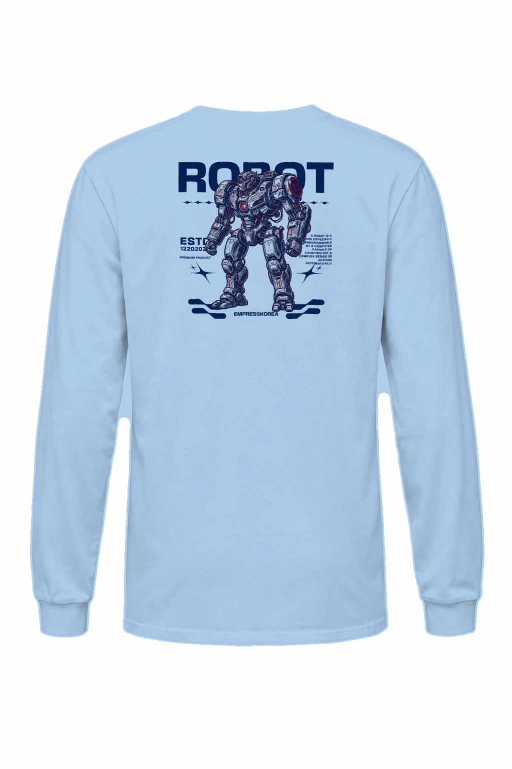 "Robot Anime" Unisex Longsleeve T-shirt | Gildan 2400