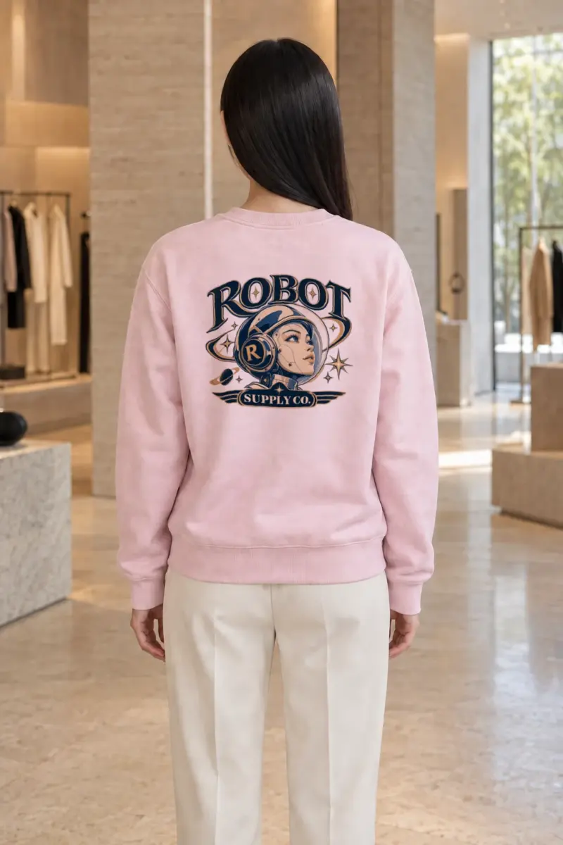 "Robot Supply Co." Heavy Blend Unisex Crewneck Sweatshirt | Gildan 18000