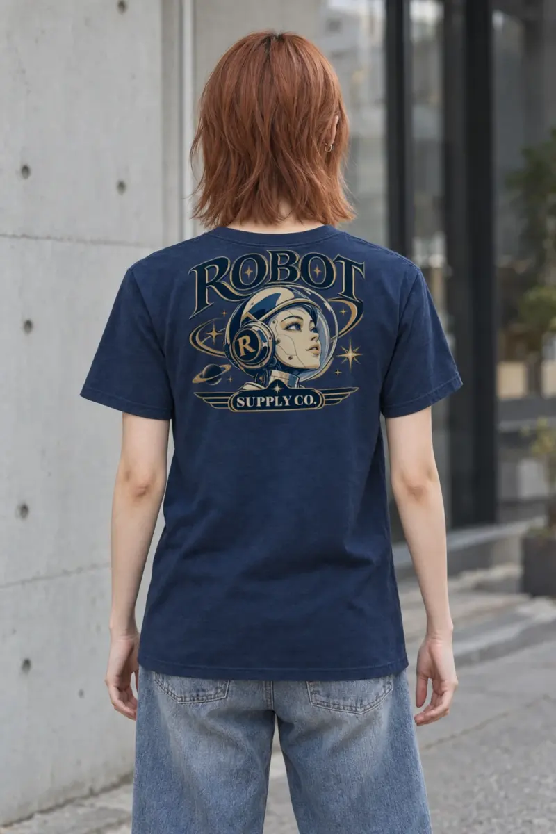 "Robot Supply Co." Heavyweight Unisex Crewneck T-shirt