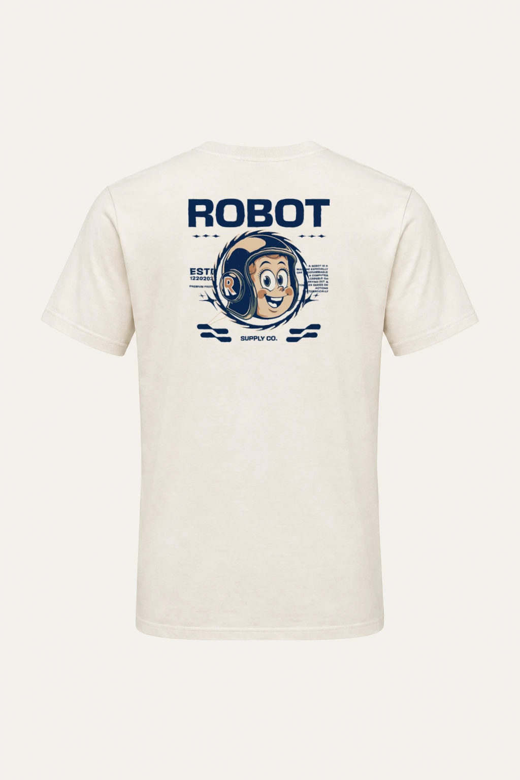 "Robot Supply Co." Heavyweight Unisex Crewneck T-shirt | Gildan 5000
