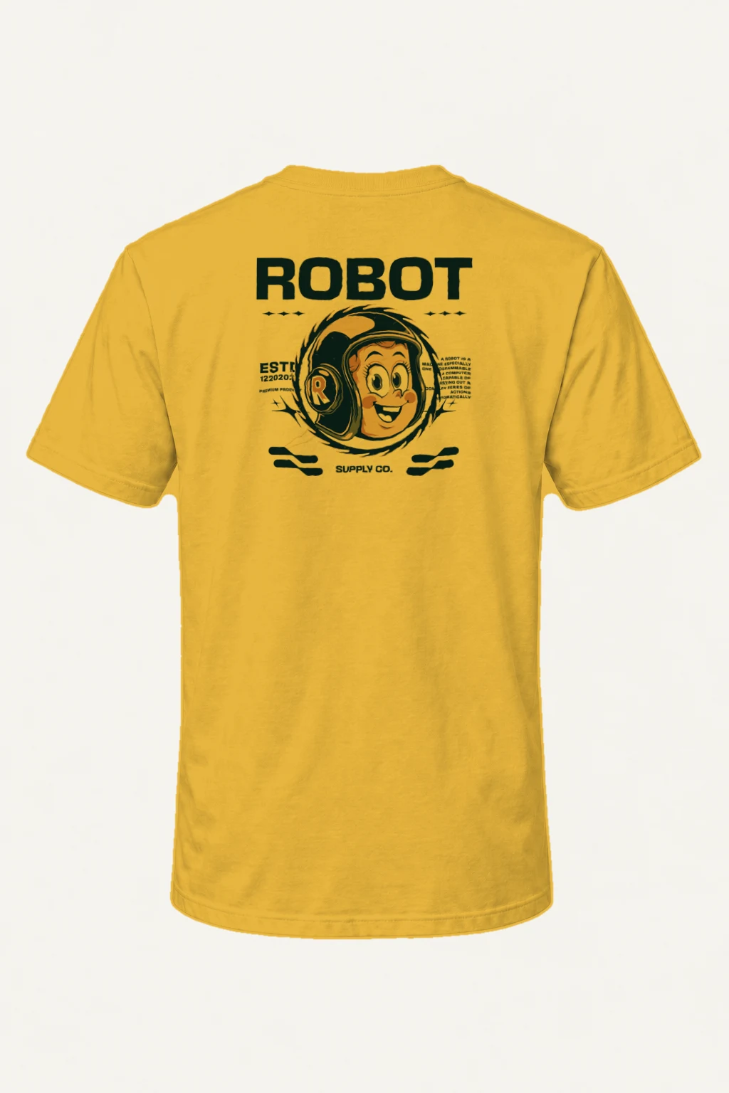 "Robot Supply Co." Heavyweight Unisex Crewneck T-shirt | Gildan 5000