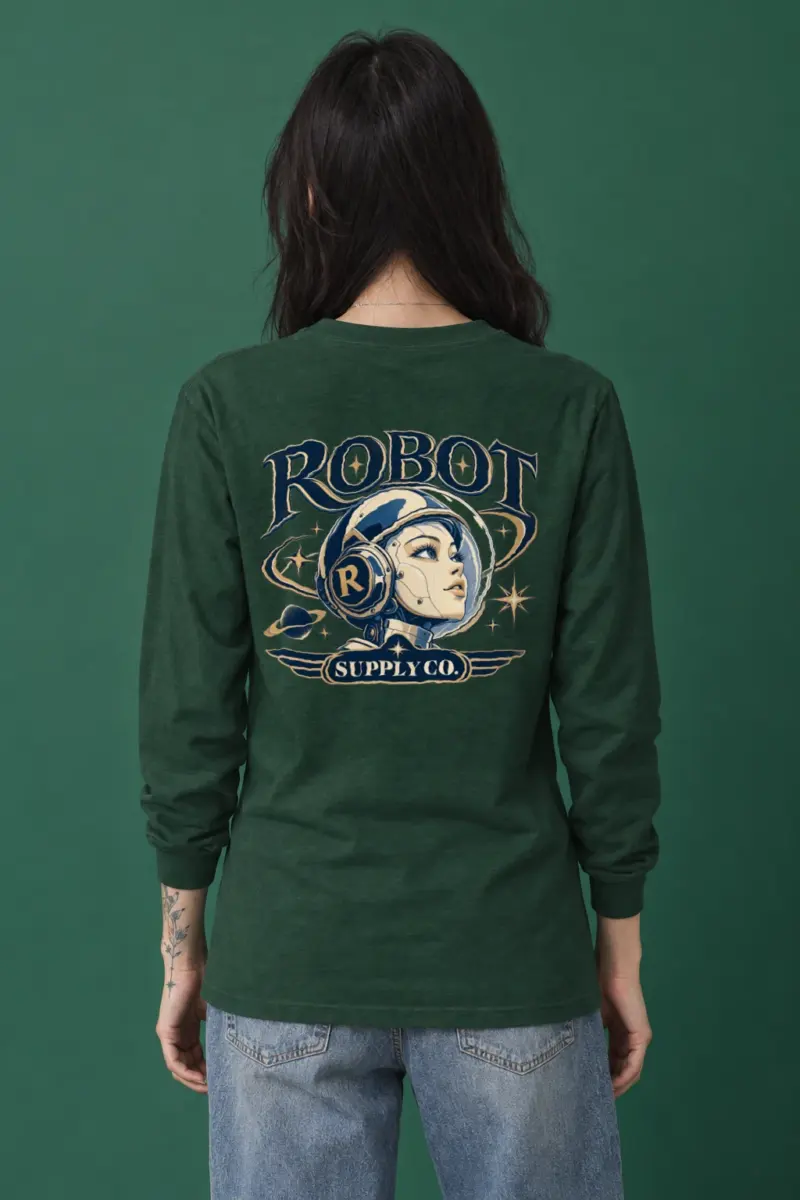 "Robot Supply Co." Unisex Longsleeve T-shirt