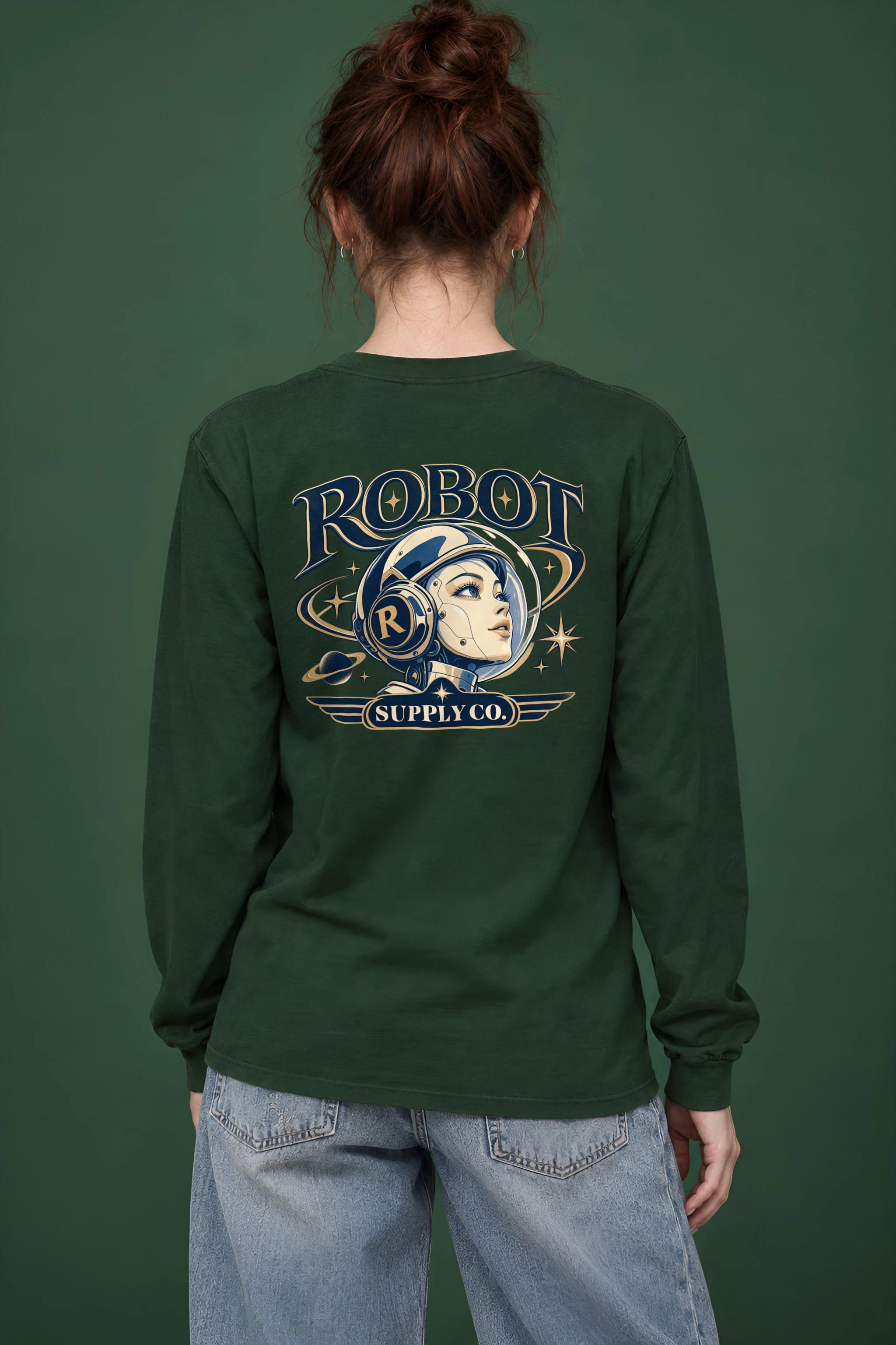 "Robot Supply Co." Unisex Longsleeve T-shirt