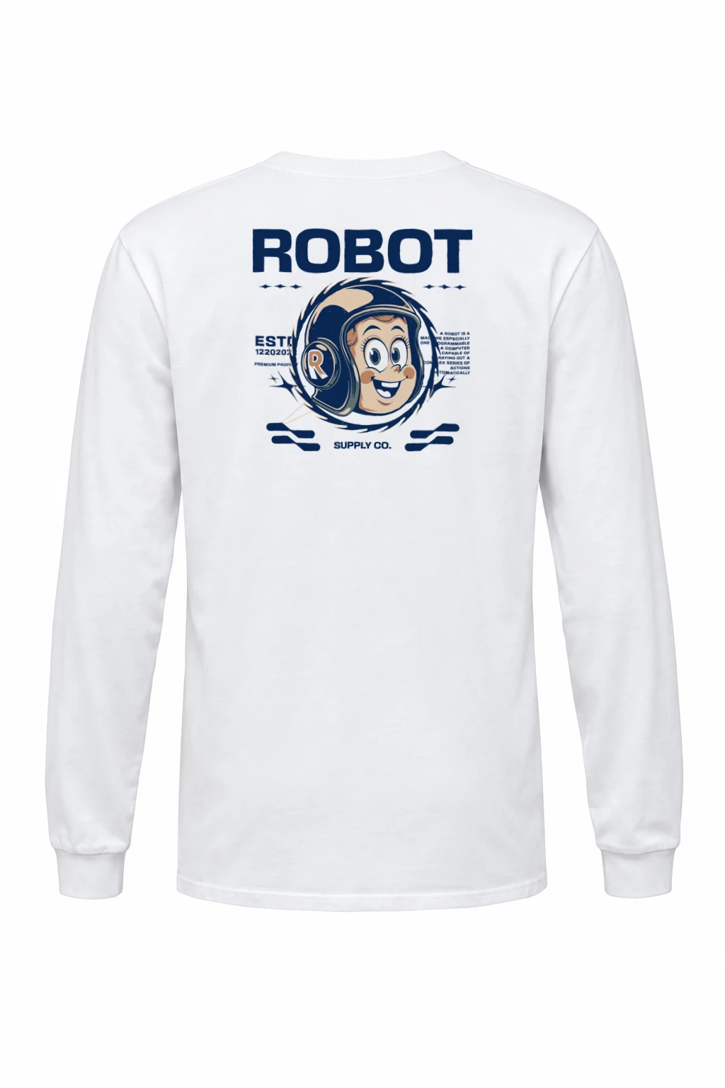 "Robot Supply Co." Unisex Longsleeve T-shirt | Gildan 2400