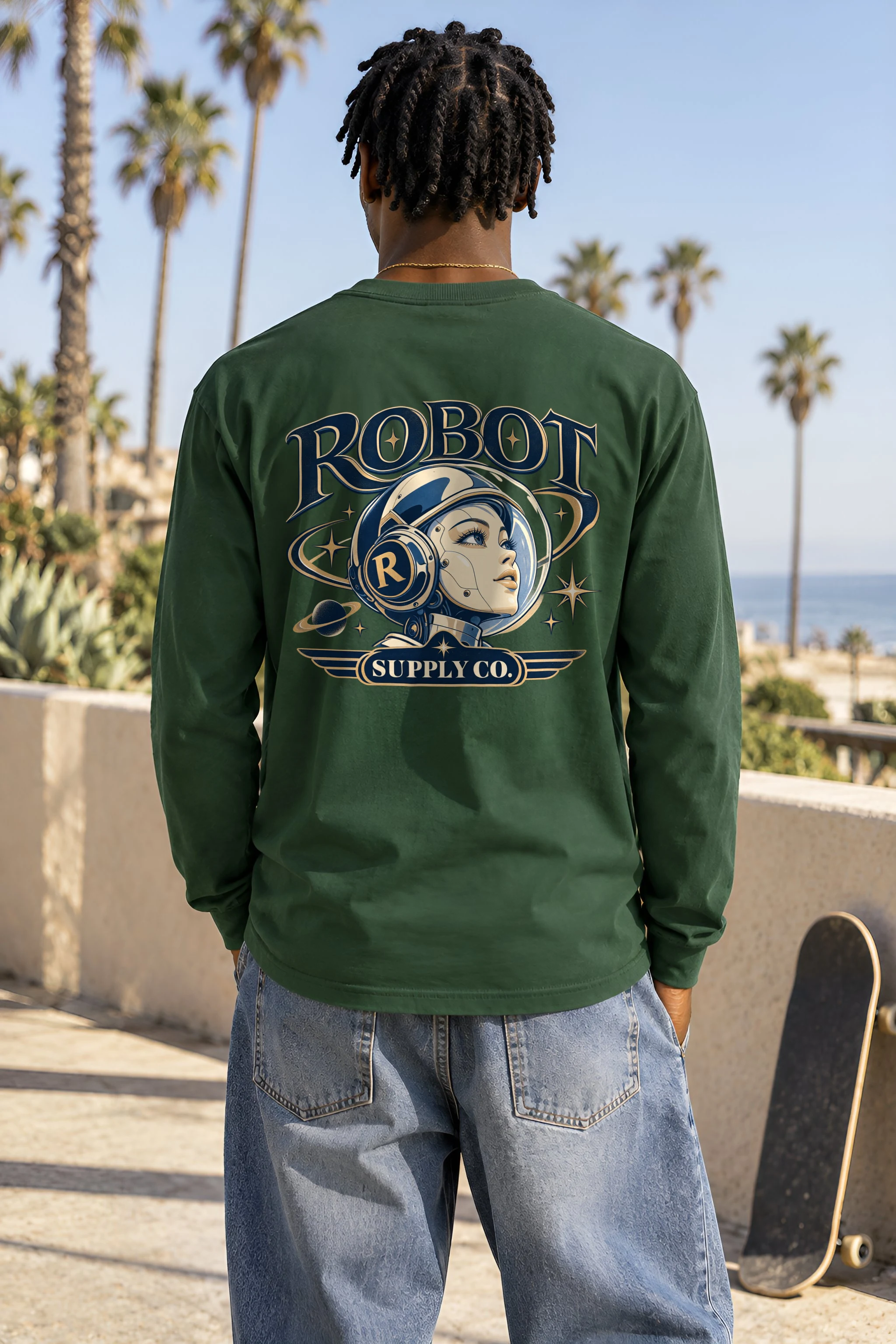 "Robot Supply Co." Unisex Longsleeve T-shirt
