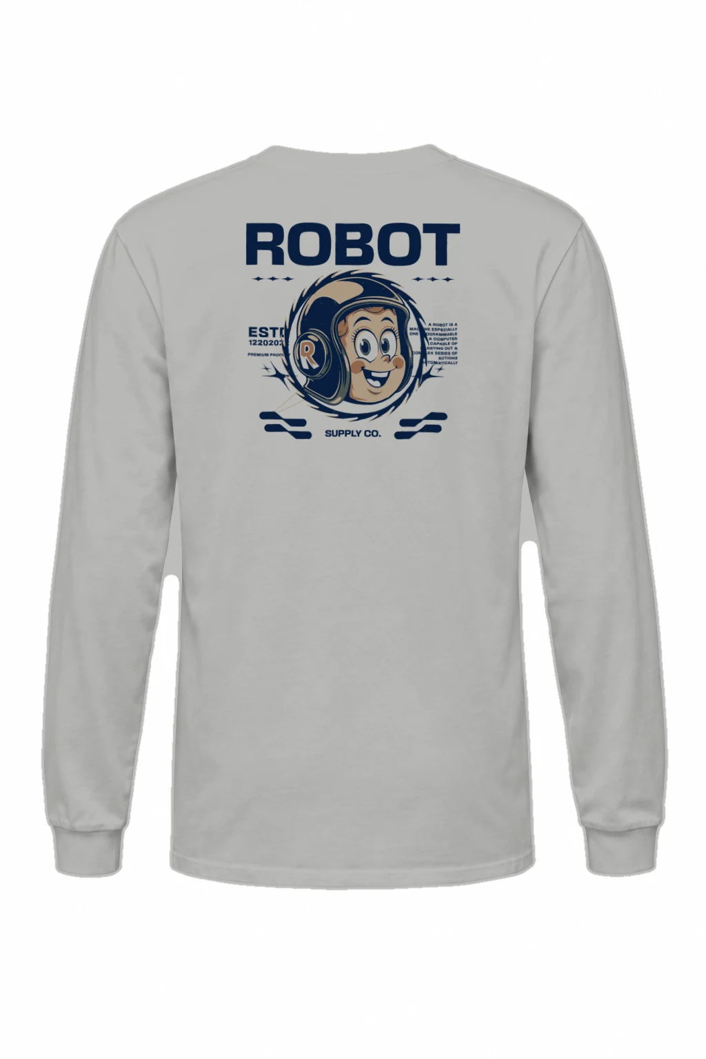 "Robot Supply Co." Unisex Longsleeve T-shirt | Gildan 2400