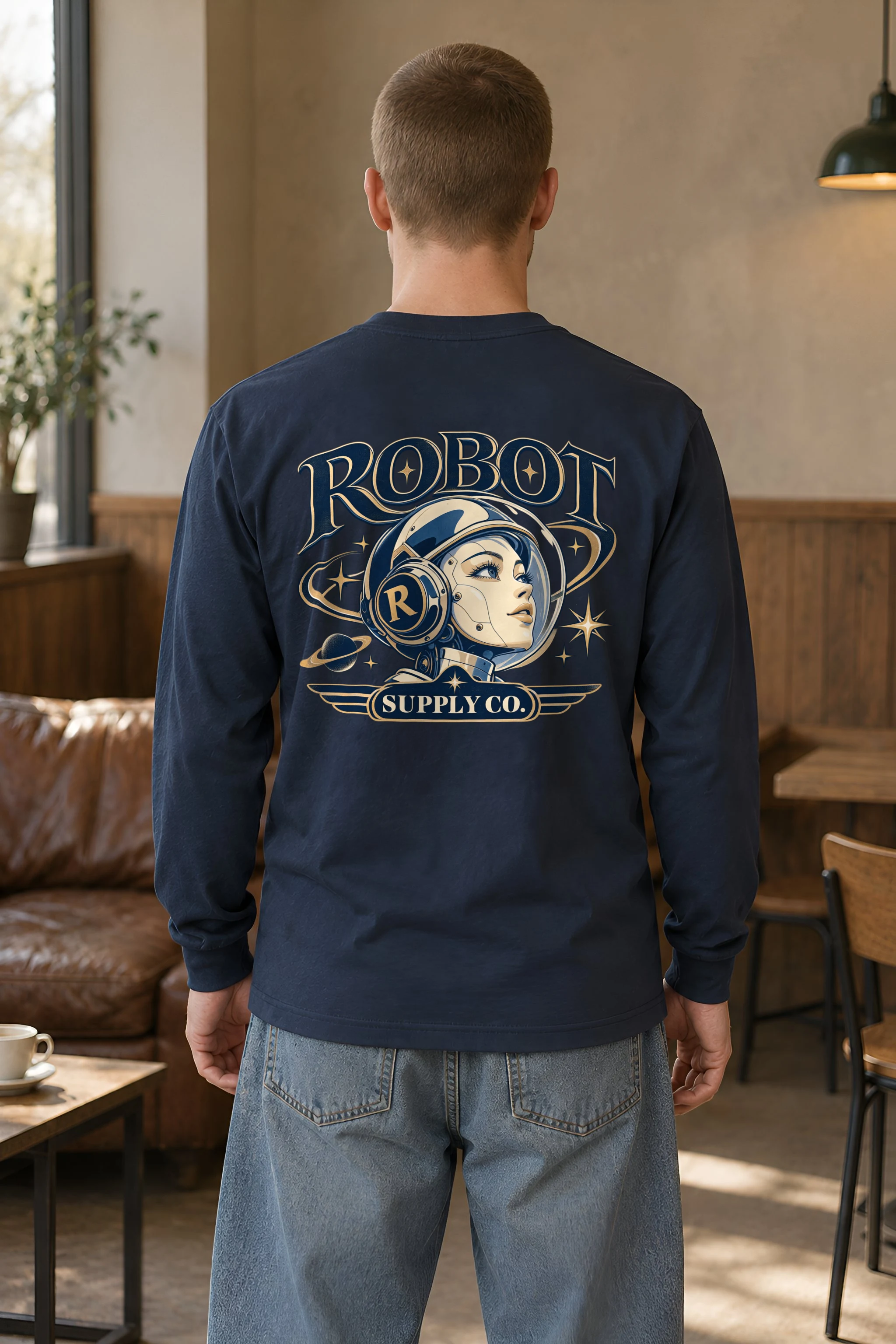 "Robot Supply Co." Unisex Longsleeve T-shirt