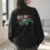 "Rock and Roll Vibes" Heavy Blend Unisex Crewneck Sweatshirt | Gildan 18000