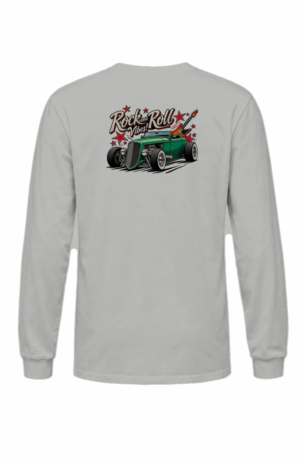 "Rock And Roll Vibes" Unisex Longsleeve T-shirt | Gildan 2400