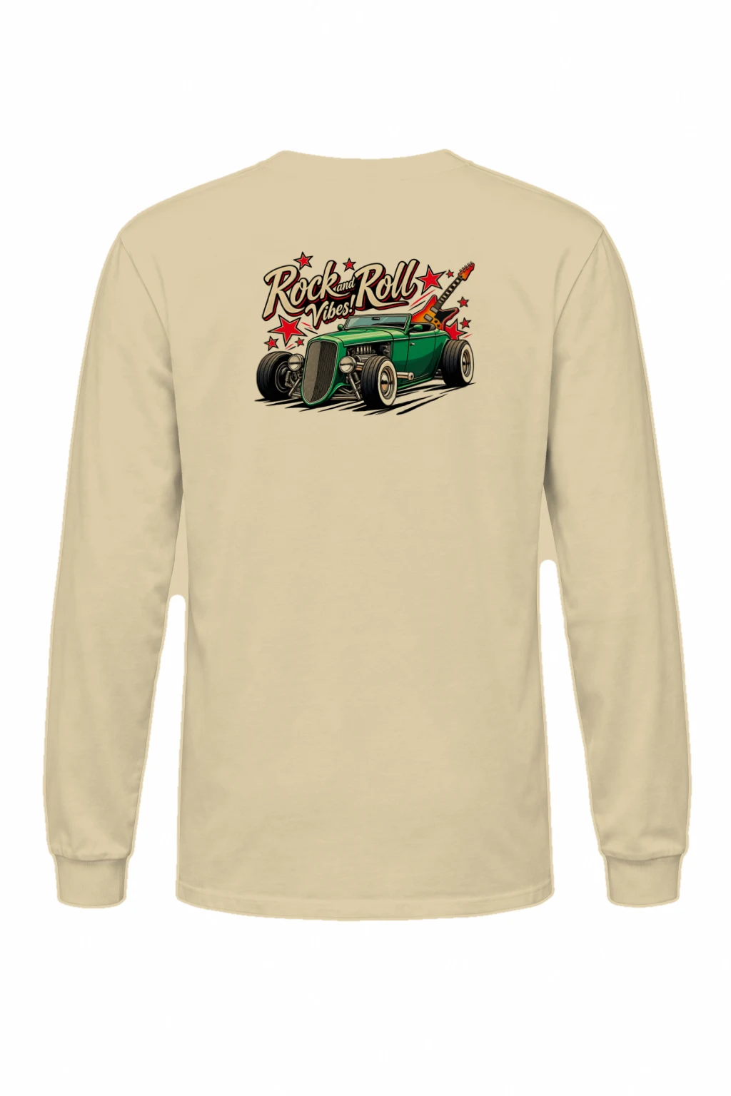 "Rock And Roll Vibes" Unisex Longsleeve T-shirt | Gildan 2400