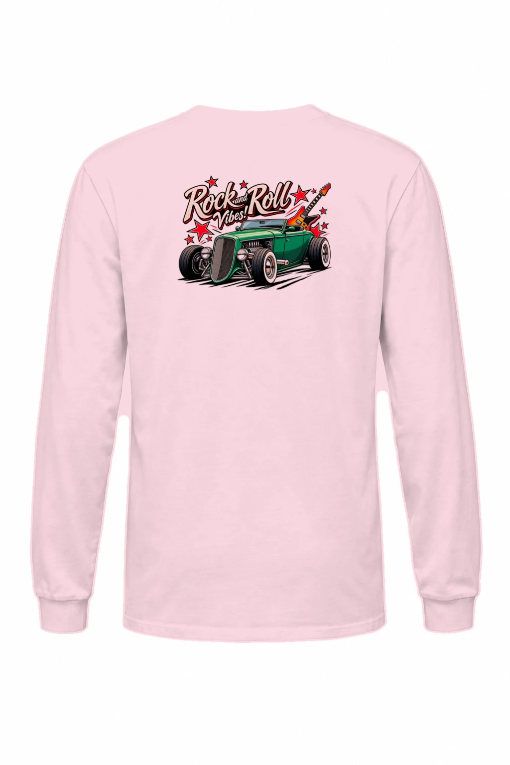 "Rock And Roll Vibes" Unisex Longsleeve T-shirt | Gildan 2400