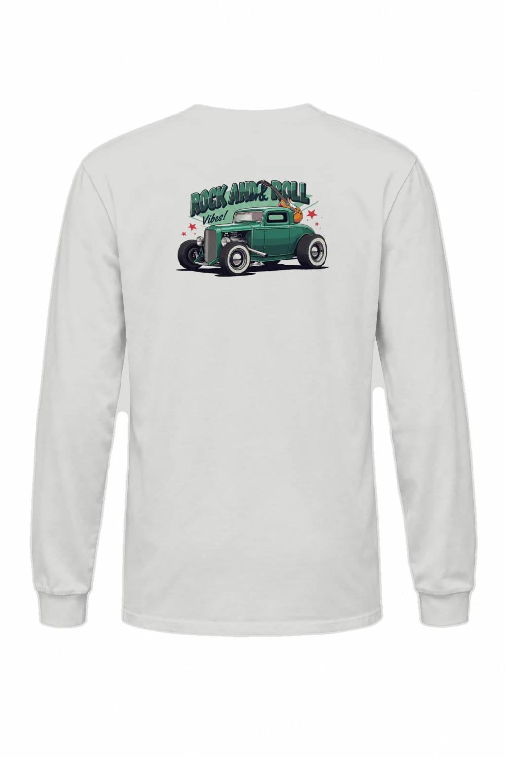 "Rock And Roll Vibes" Unisex Longsleeve T-shirt | Gildan 2400
