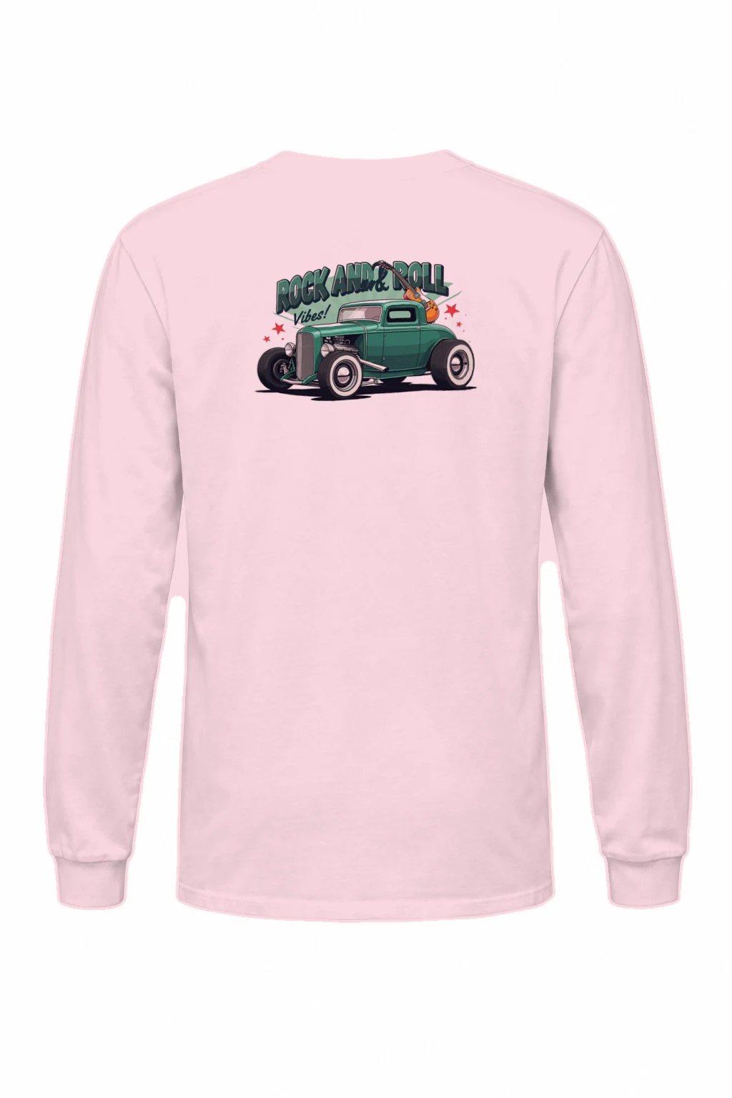 "Rock And Roll Vibes" Unisex Longsleeve T-shirt | Gildan 2400